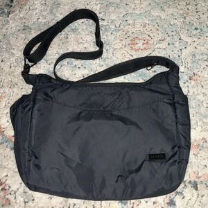 Pacsafe City Safe Ecomesh Black Crossbody Lockable Purse